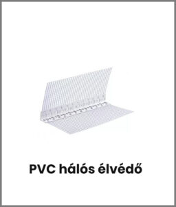 pvc hálós élvédő