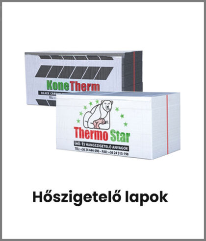 Hőszigetelő lapok