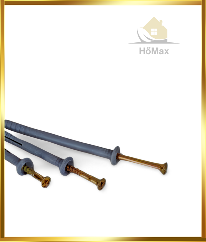 Műanyag beütős gipszkarton dübel